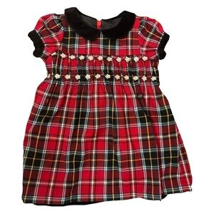 Girls Hanna Andersson Christmas Dress